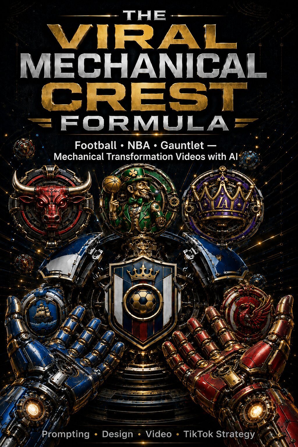 The Viral Mechanical Crest Formula — Football, NBA and Gauntlet guide cover